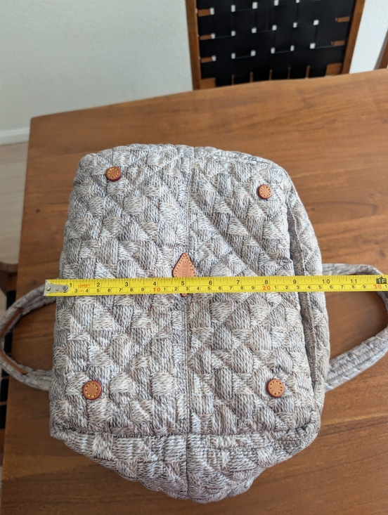 Gray Quilted Tote Bag - Picture 10 of 10